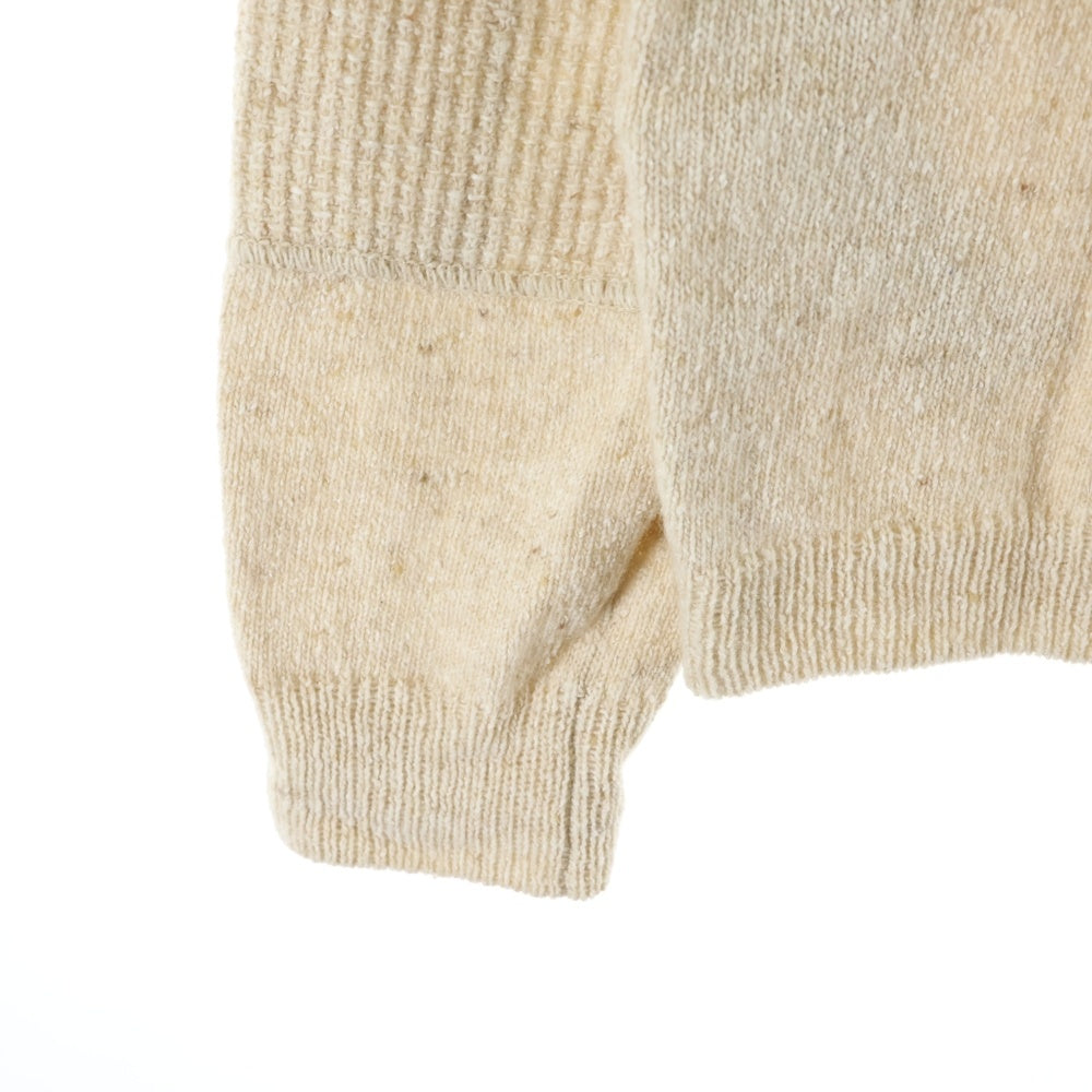 STONE ISLAND(ストーンアイランド) Speckled knit sweater スペックルニット セーター ホワイト 8115562B1