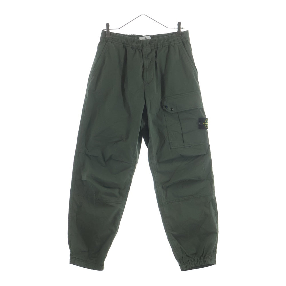 STONE ISLAND(ストーンアイランド) Cotton Twill Stretch-TC Loose Cargo Pants カーゴパンツ 811532910 オリーブ
