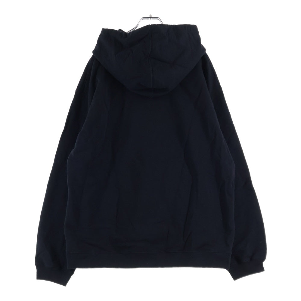 GUCCI(グッチ) 23AW ミラーロゴ スウェット プルオーバーパーカー ブラック 681210 XJDV3