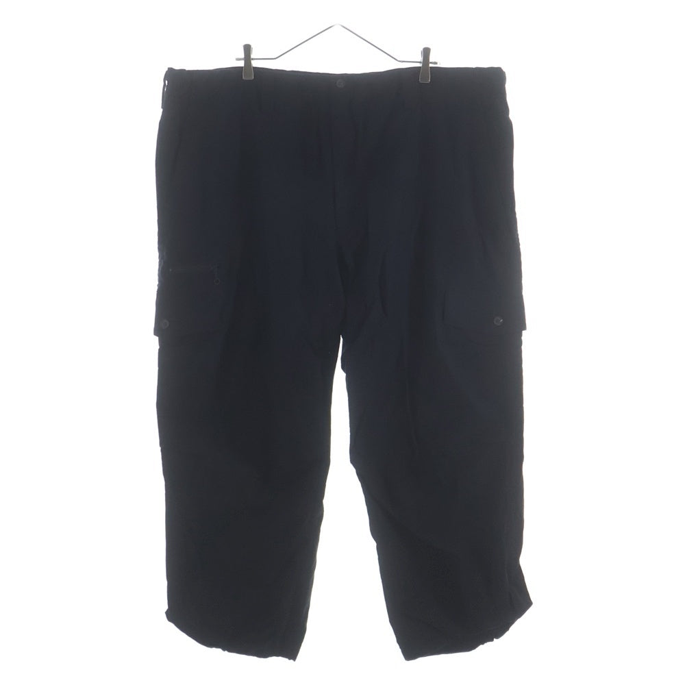 Yohji Yamamoto POUR HOMME(ヨウジヤマモト プールオム) Wool Gabardine Cargo Pants ウールギャバジンカーゴパンツ ブラック HC-P98-019