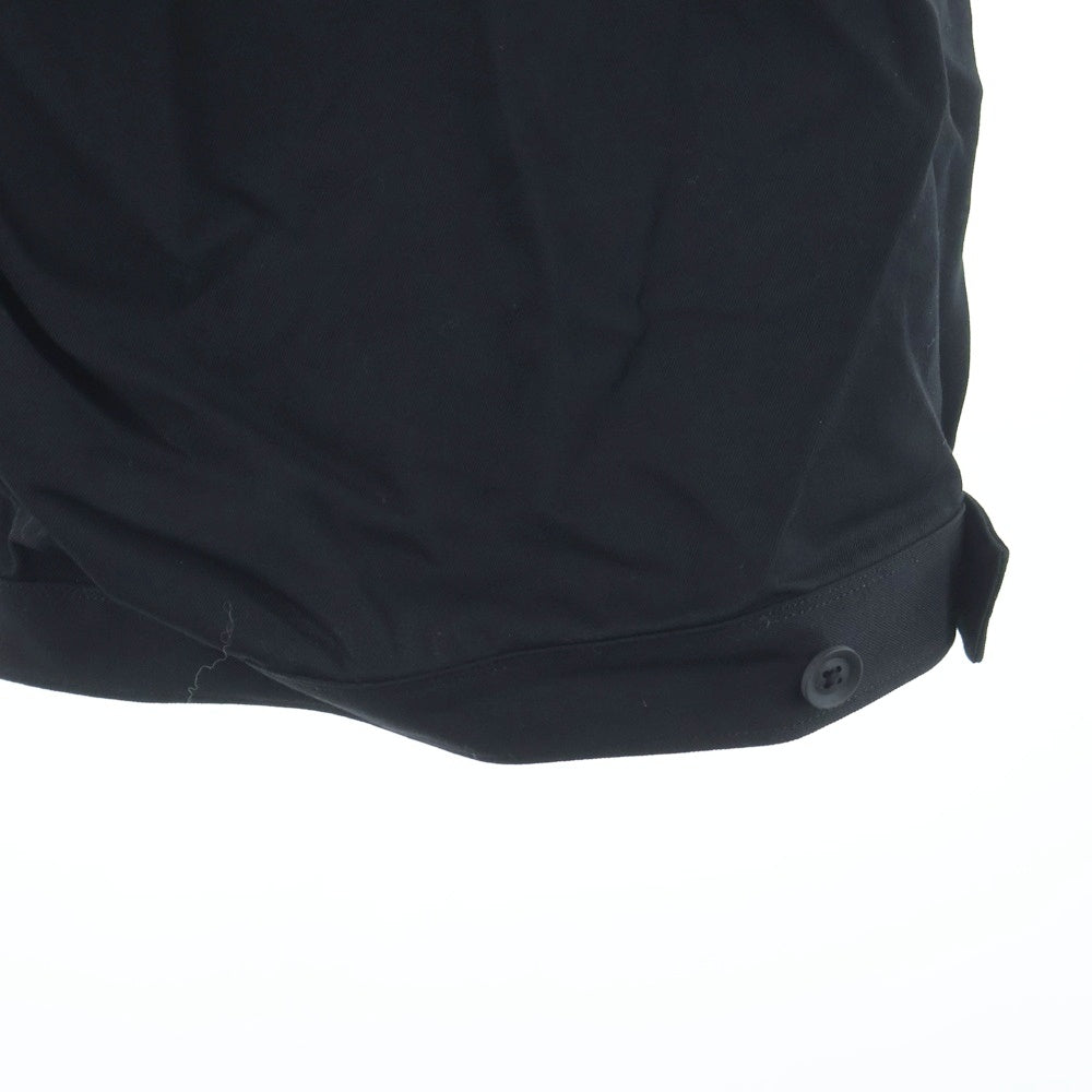 Yohji Yamamoto POUR HOMME(ヨウジヤマモト プールオム) 20AW ウールギャバワイドパンツ スラックスパンツ ブラック HN-P21-100