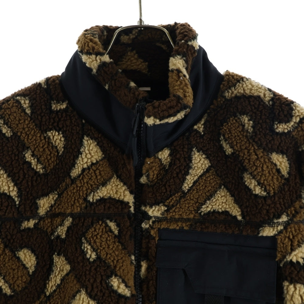 BURBERRY LONDON(バーバリーロンドン) TBモノグラムボアジャケット 8020694 ブラウン