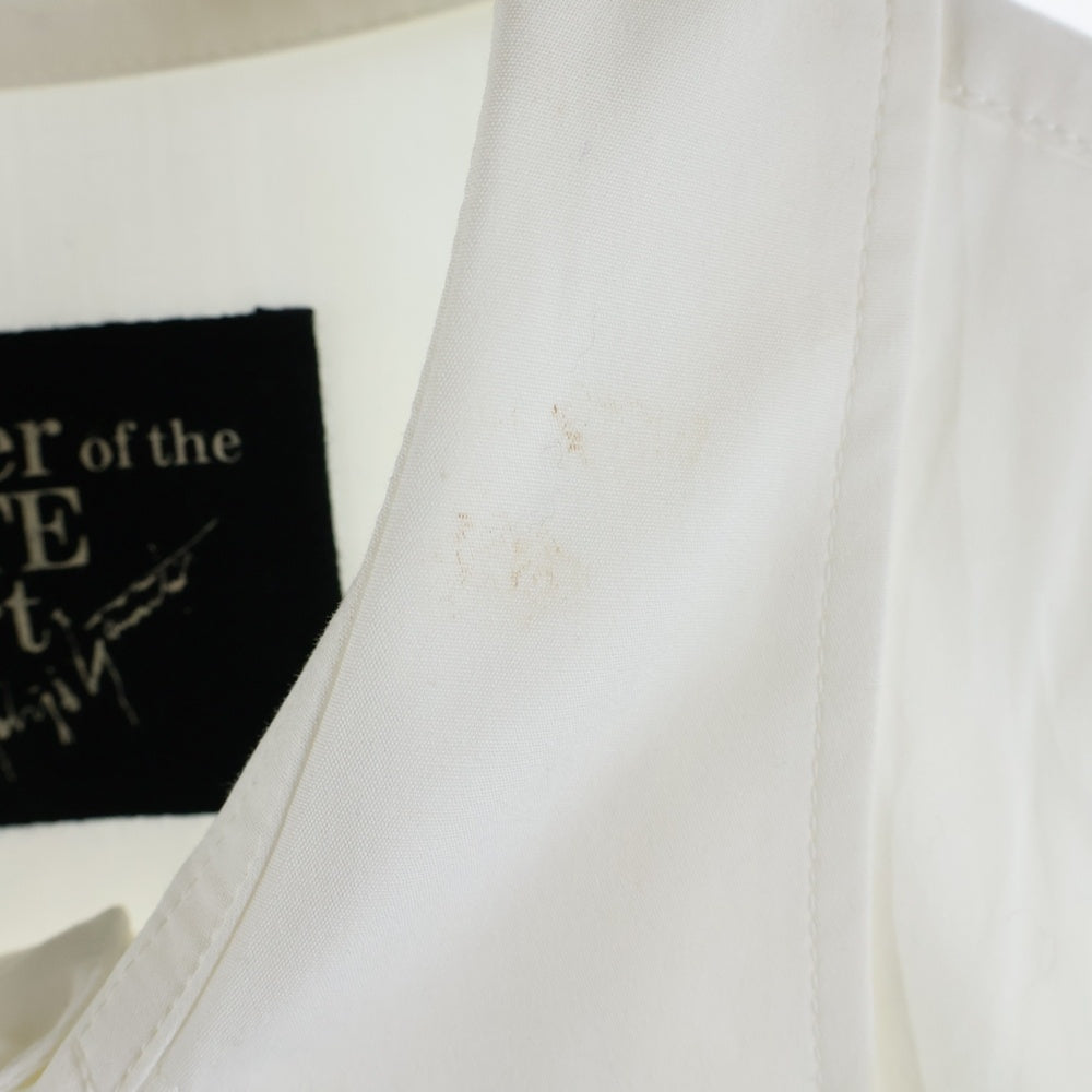 Yohji Yamamoto POUR HOMME(ヨウジヤマモト プールオム) 22AW Frill Shirt フリル長袖シャツ ホワイト HE-B90-095