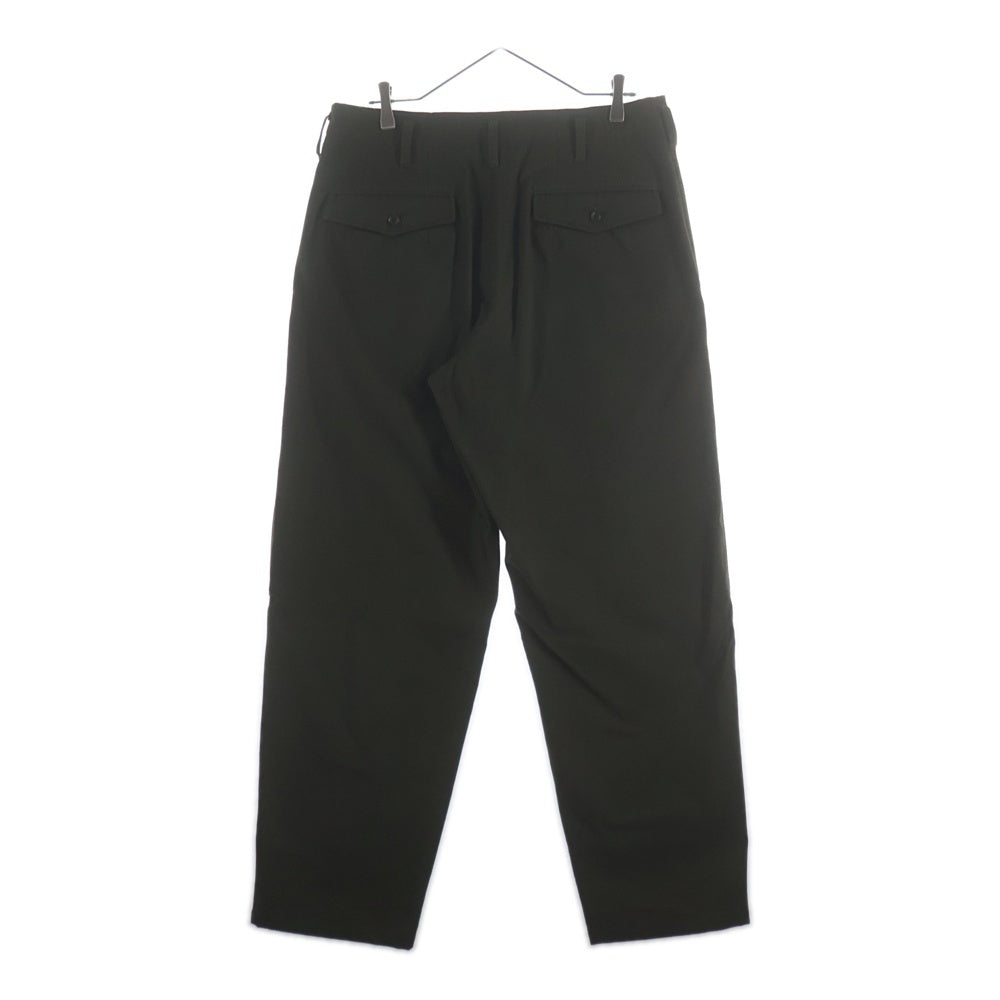 Yohji Yamamoto POUR HOMME(ヨウジヤマモト プールオム) COTTON STRAIGHT PANTS コットンストレート パンツ カーキ HK-P20-014