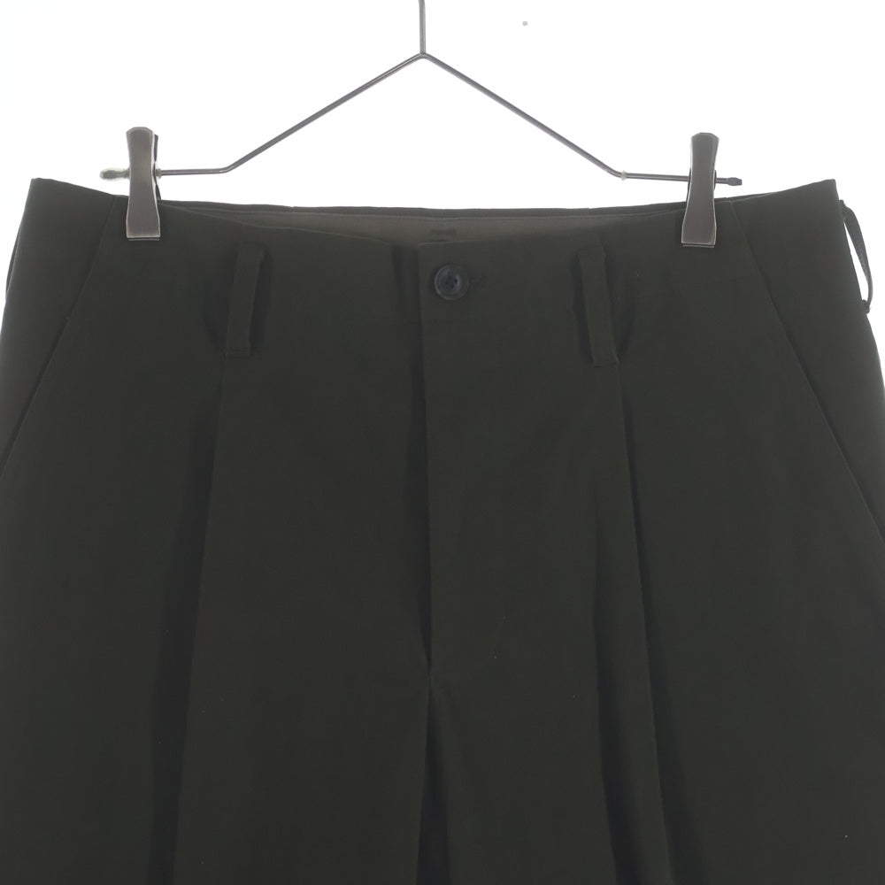 Yohji Yamamoto POUR HOMME(ヨウジヤマモト プールオム) COTTON STRAIGHT PANTS コットンストレート パンツ カーキ HK-P20-014