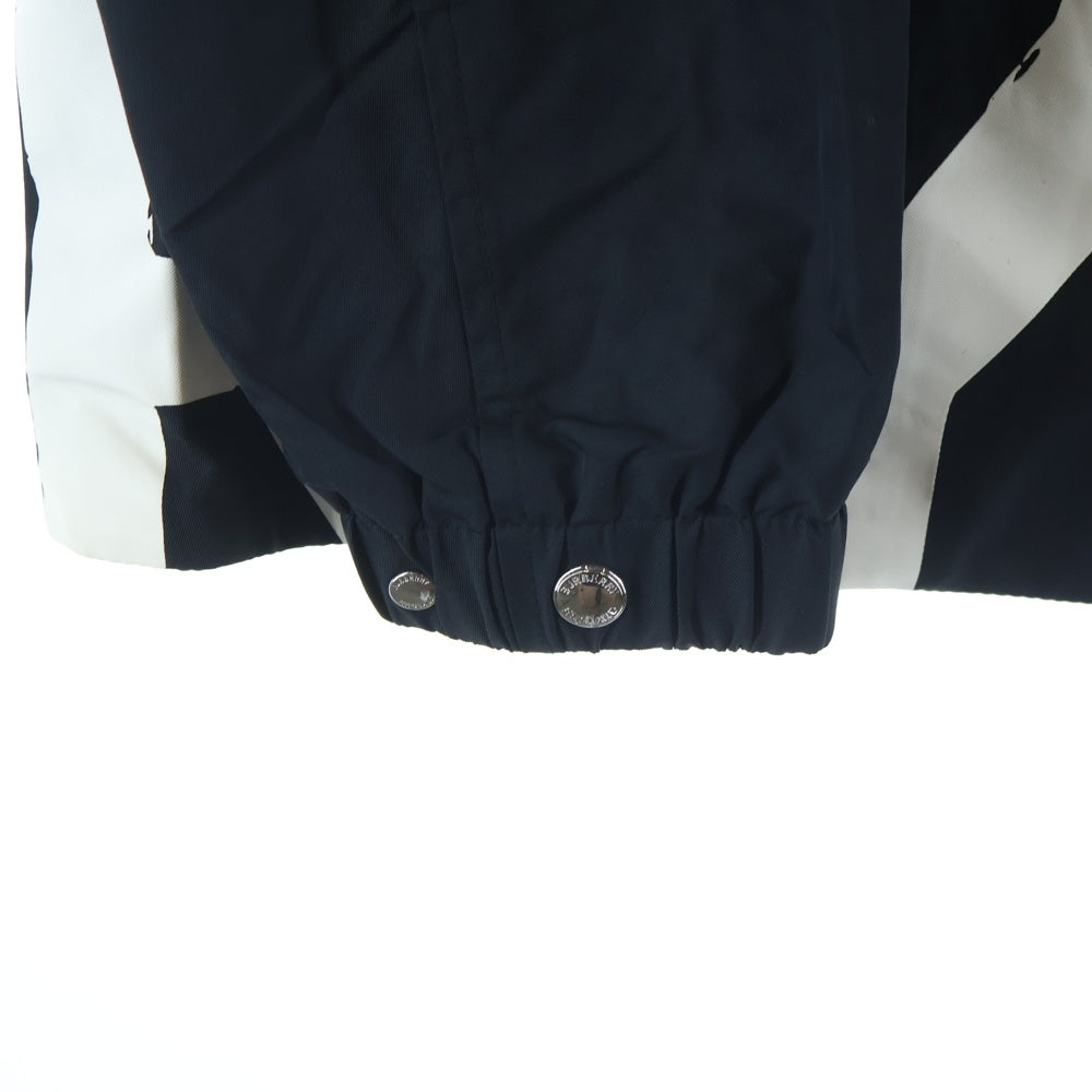 BURBERRY(バーバリー) マイクロロゴナイロンパーカー ジップアップパーカー ブラック 8037487