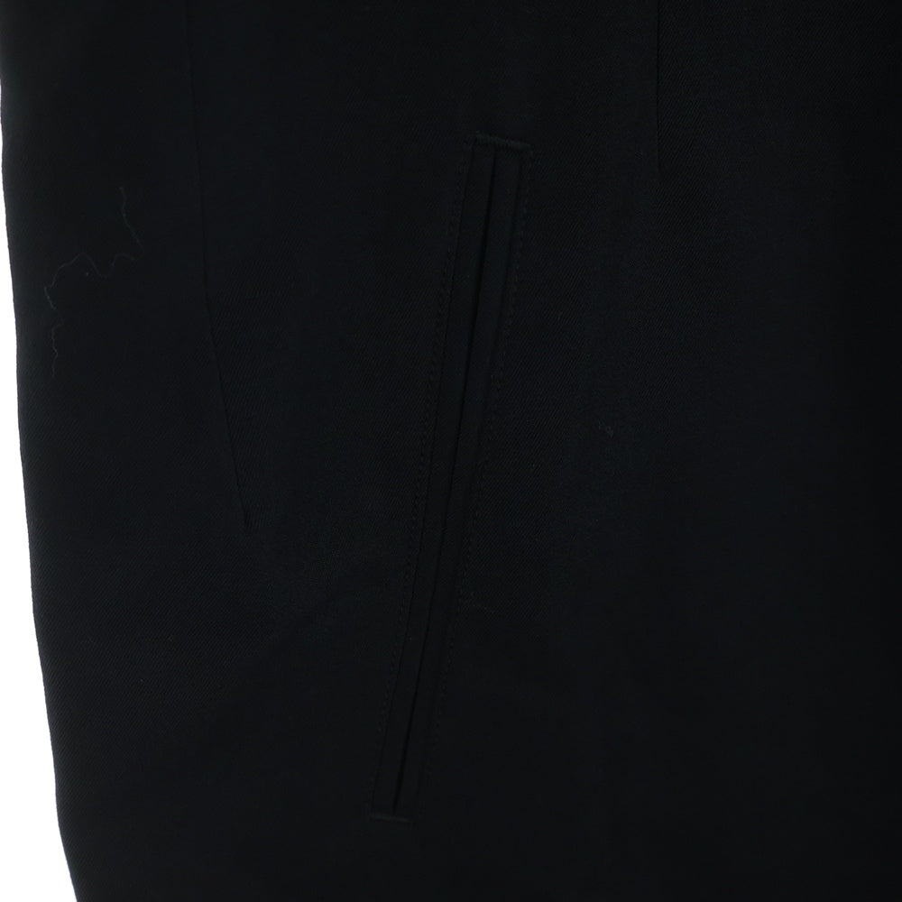 Yohji Yamamoto POUR HOMME(ヨウジヤマモト プールオム) 18AW No Collar Jacket ウール ノーカラージャケット コート ブラック HV-J19-100
