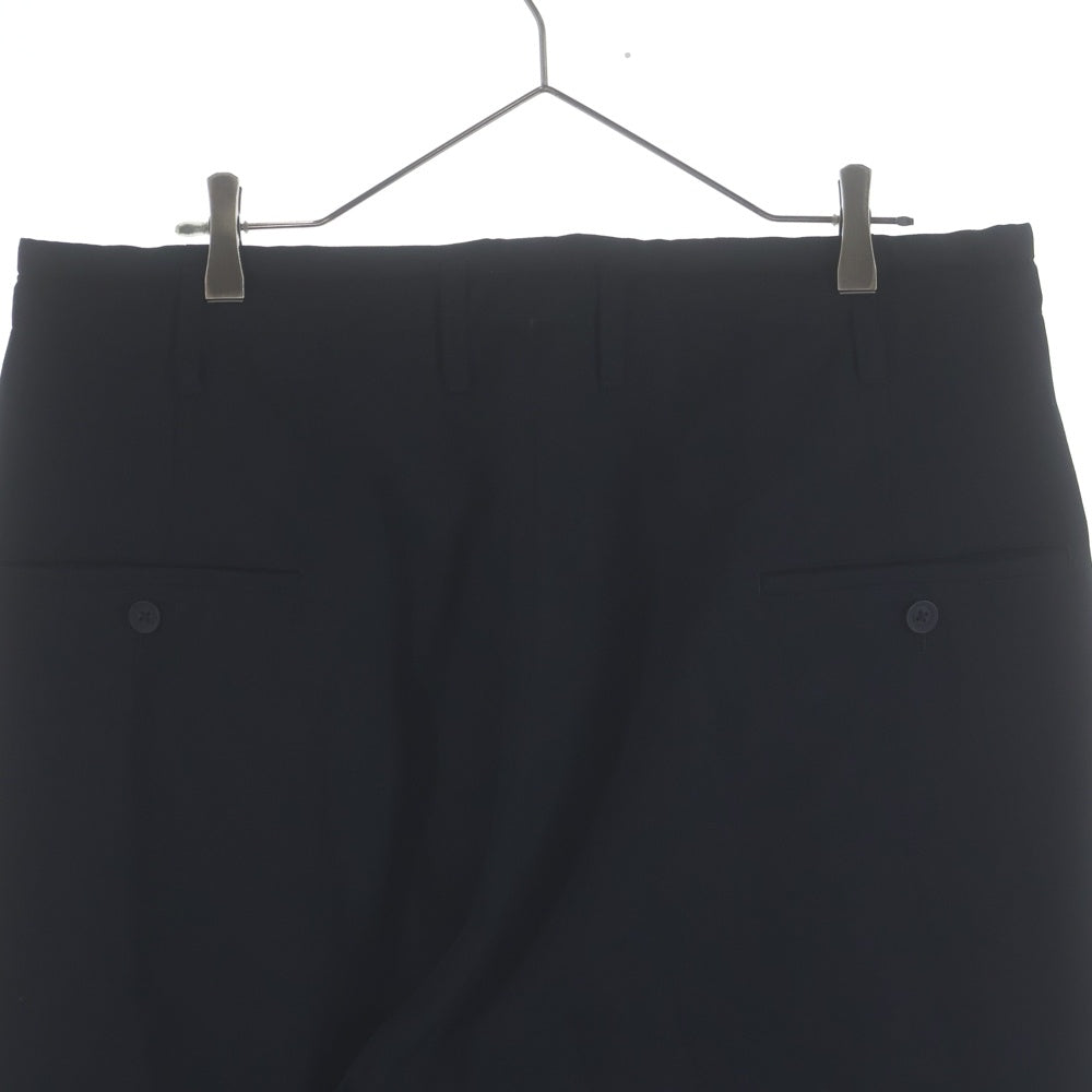 Yohji Yamamoto POUR HOMME(ヨウジヤマモト プールオム) 19AW 裾アジャスト ウールサルエルパンツ HC-P28-100 ブラック