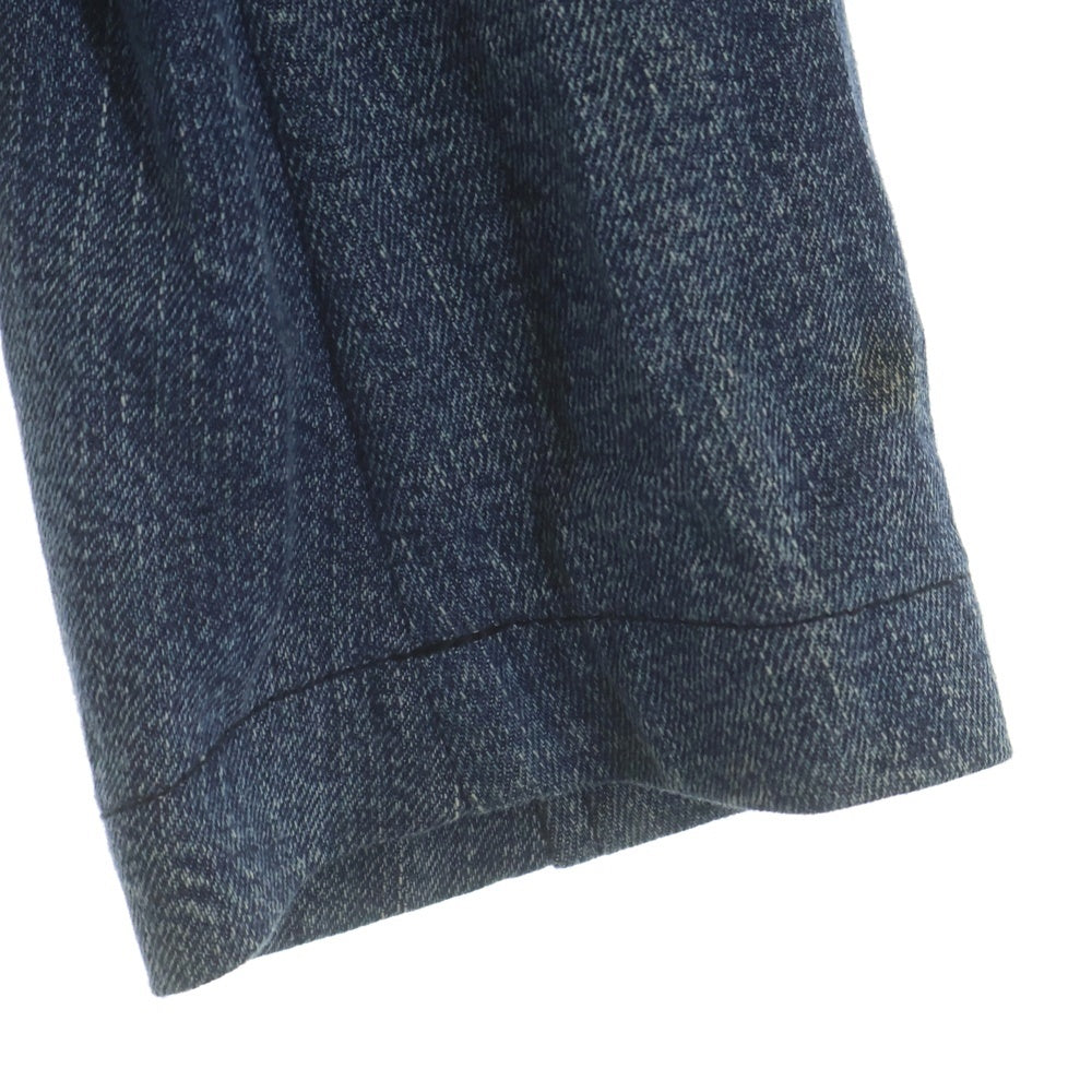 Yohji Yamamoto POUR HOMME(ヨウジヤマモト プールオム) 21SS DENIM BELT JACKET デニムジャケット シングルジャケット インディゴ HD-J22-005