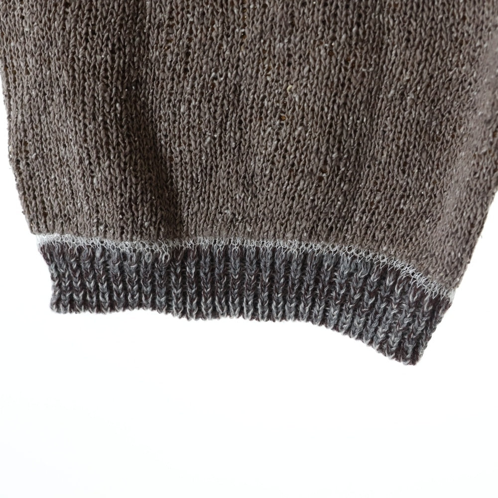Yohji Yamamoto POUR HOMME(ヨウジヤマモト プールオム) なるはや柄長袖ニット HG-K10-370