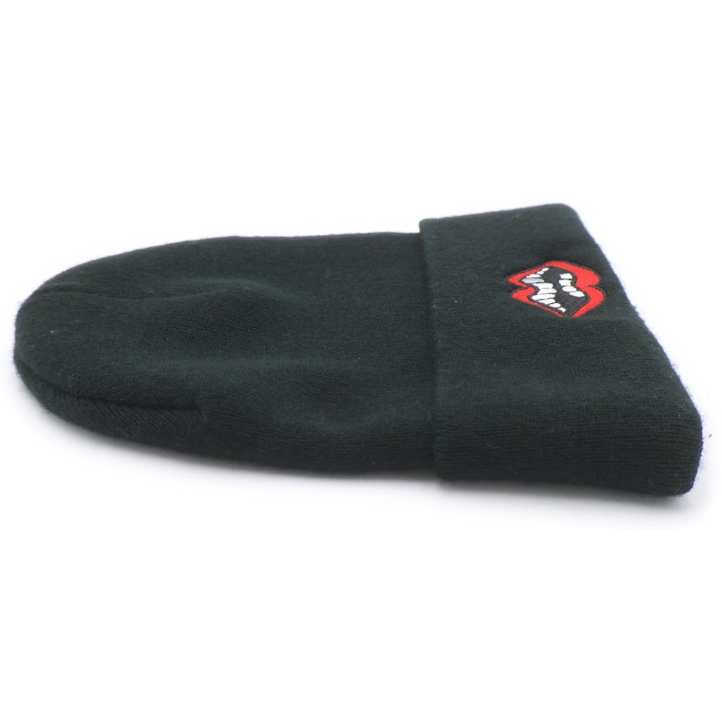 CHROME HEARTS(クロムハーツ) ×MATTY BOY PPO WOOL WATCH CAP マッティボーイ チョンパー刺繍ニットキャップ ビーニー ニット帽 ブラック