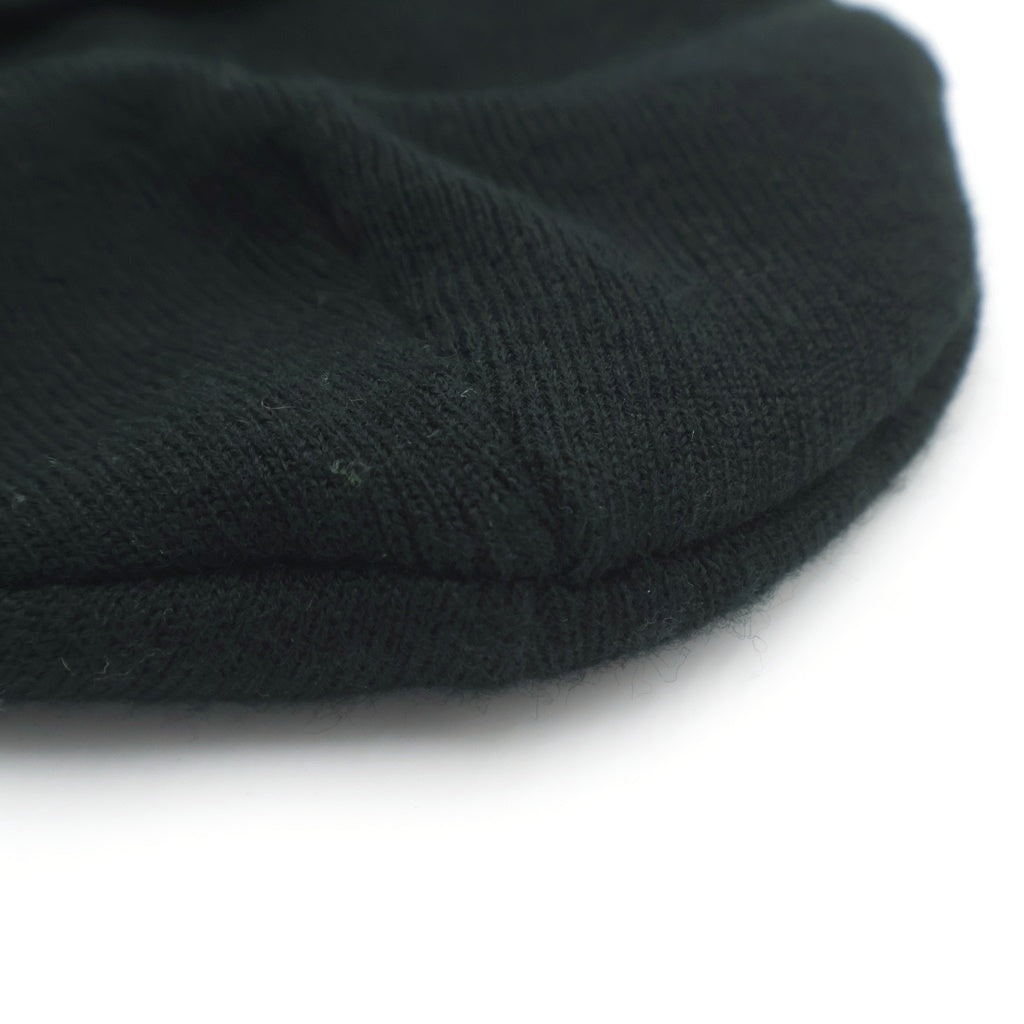 CHROME HEARTS(クロムハーツ) ×MATTY BOY PPO WOOL WATCH CAP マッティボーイ チョンパー刺繍ニットキャップ ビーニー ニット帽 ブラック