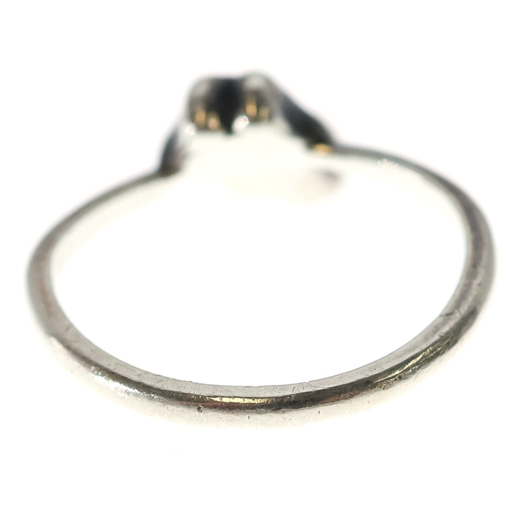 CHROME HEARTS(クロムハーツ) LIP TONGUE リップ&タン バブルガムリング シルバー