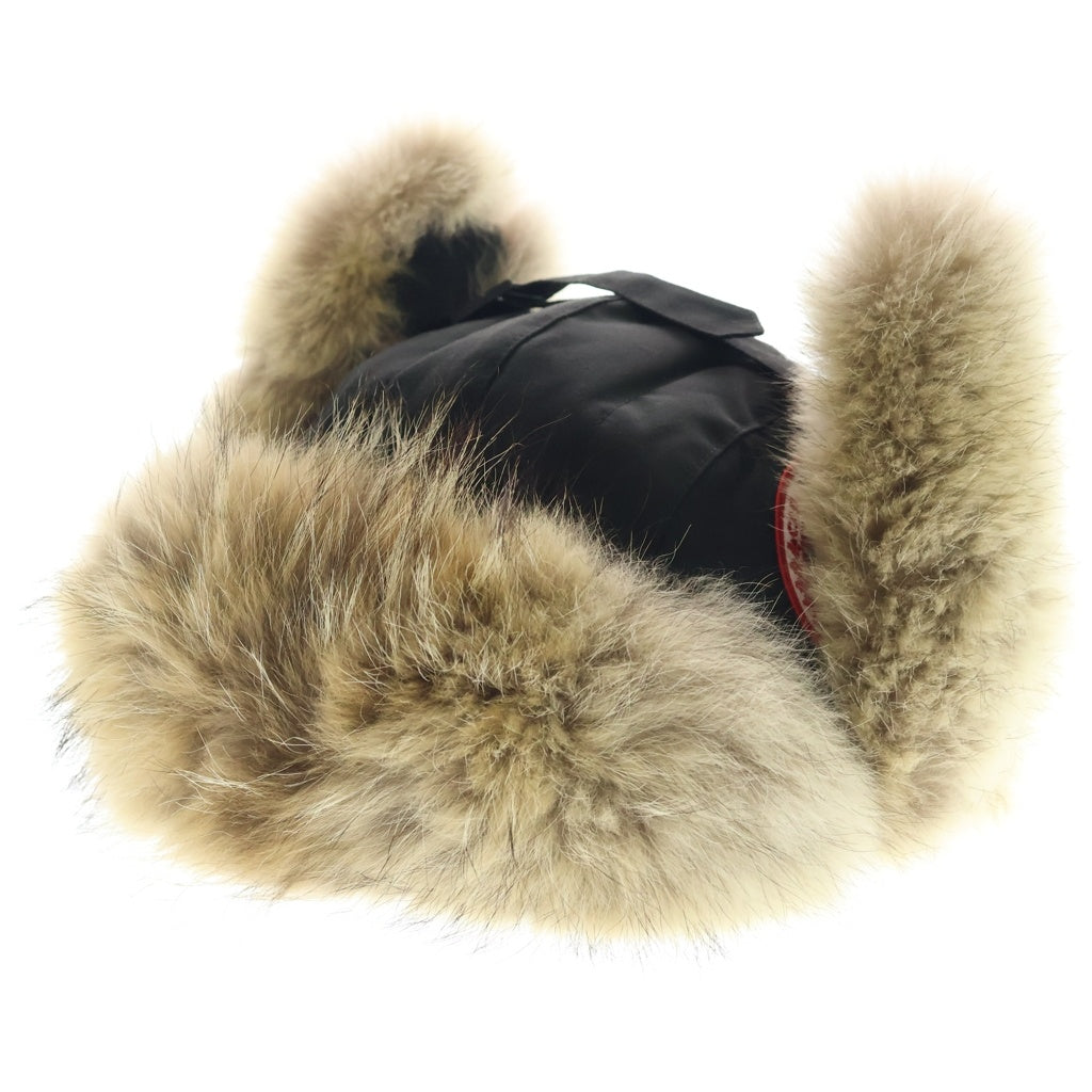 CANADA GOOSE(カナダグース) Aviator Hat アビエイターハット フライトキャップ 帽子 ブラック 5187M