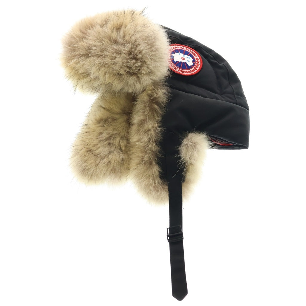 CANADA GOOSE(カナダグース) Aviator Hat アビエイターハット フライトキャップ 帽子 ブラック 5187M