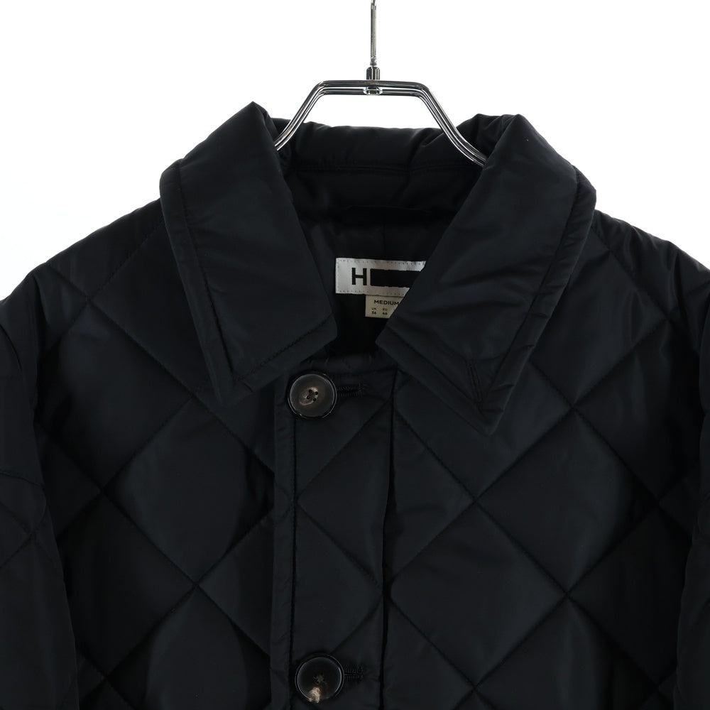 H BEAUTY&YOUTH(エイチ ビューティーアンドユース) 23AW OLMETX キルティングコート ブラック 1225-186-0045