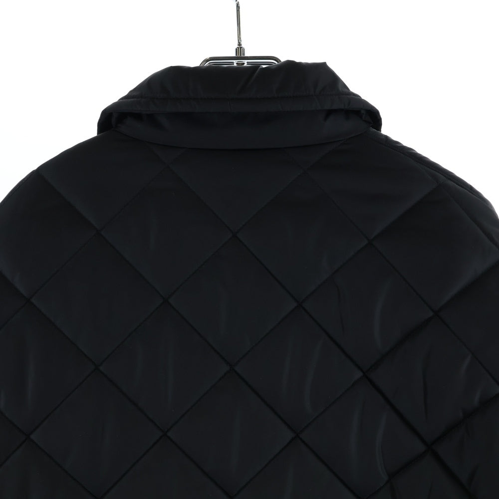 H BEAUTY&YOUTH(エイチ ビューティーアンドユース) 23AW OLMETX キルティングコート ブラック 1225-186-0045
