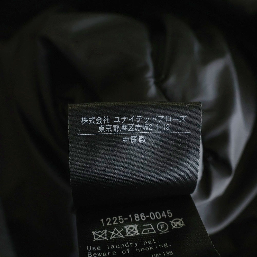 H BEAUTY&YOUTH(エイチ ビューティーアンドユース) 23AW OLMETX キルティングコート ブラック 1225-186-0045