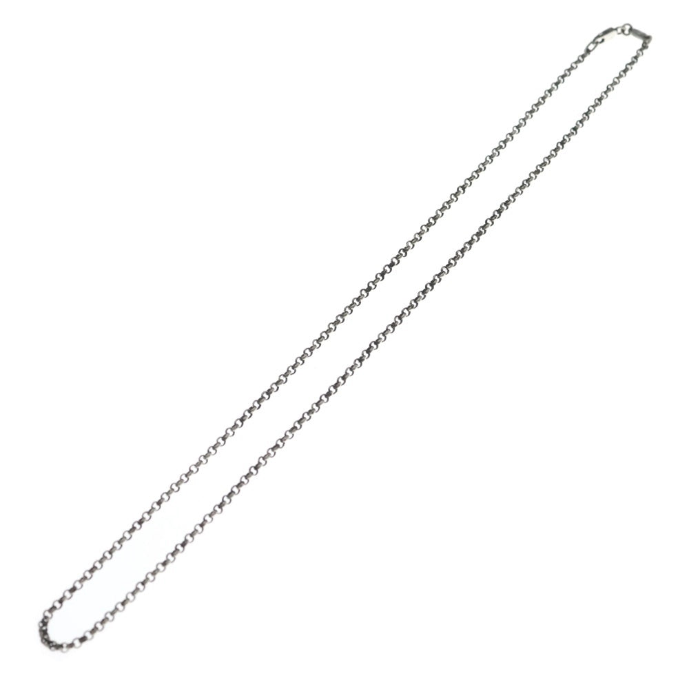 CHROME HEARTS(クロムハーツ) NECKCHAIN R18 ロールチェーンネックレス 18inch シルバー BCA083