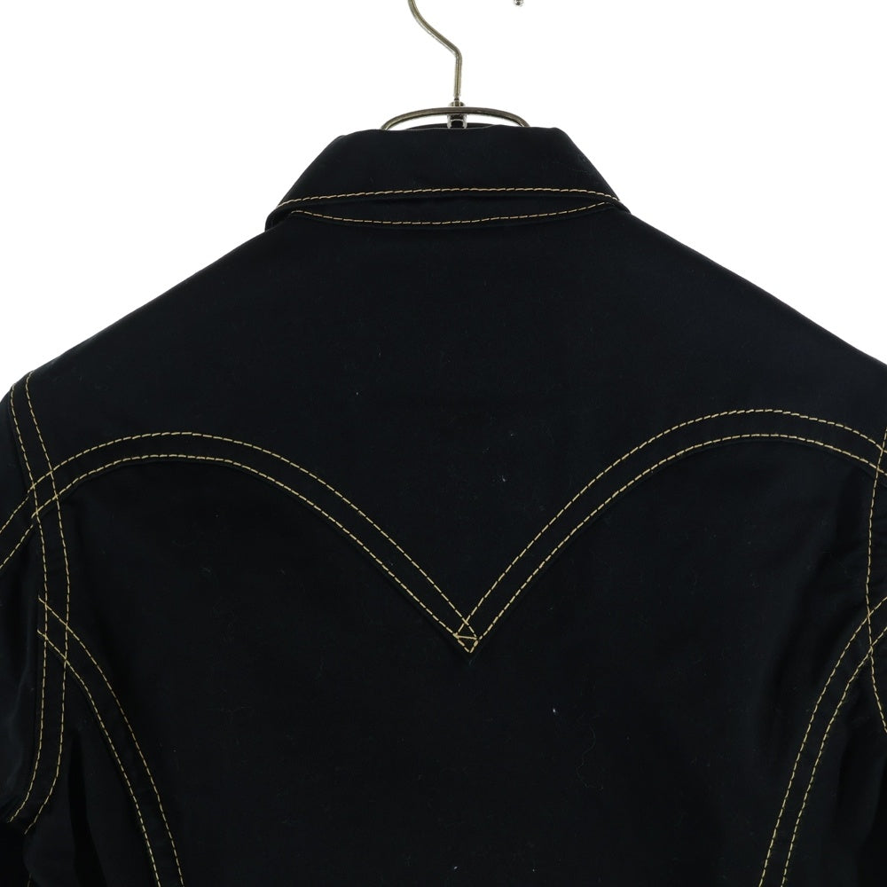 Levi's(リーバイス) ×JUNYA WATANABE COMME des GARCONS MAN ジュンヤワタナベ コムデギャルソンマン トラッカージャケット ステッチデニムジャケット ブラック SIーJ501