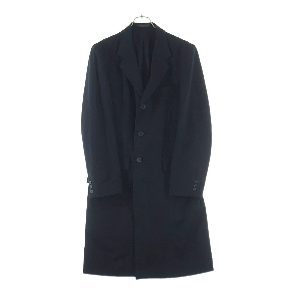 Yohji Yamamoto COSTUME D'HOMME(ヨウジヤマモト コスチュームドオム) 23SS REGULATION レギュレーション ウールギャバジン ドクタージャケット ブラック HL-J01-140