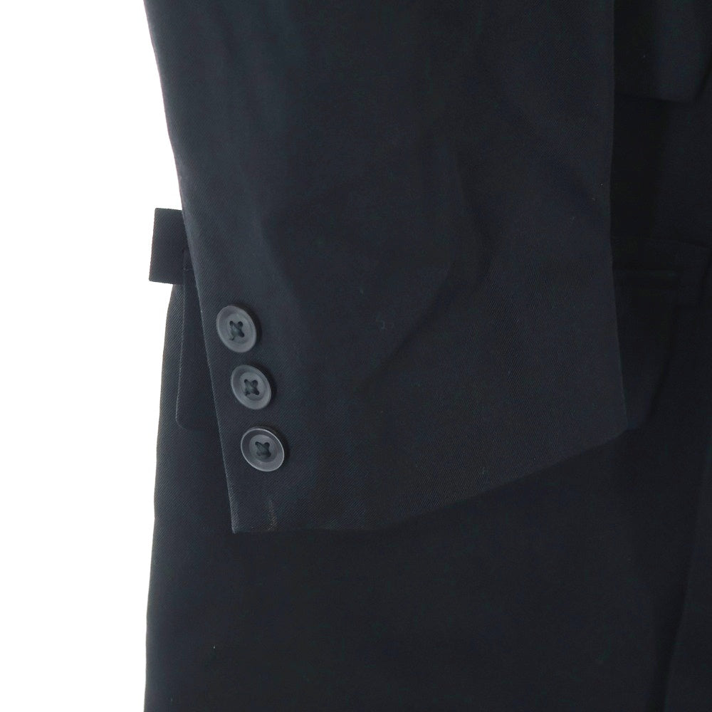 Yohji Yamamoto COSTUME D'HOMME(ヨウジヤマモト コスチュームドオム) 23SS REGULATION レギュレーション ウールギャバジン ドクタージャケット ブラック HL-J01-140