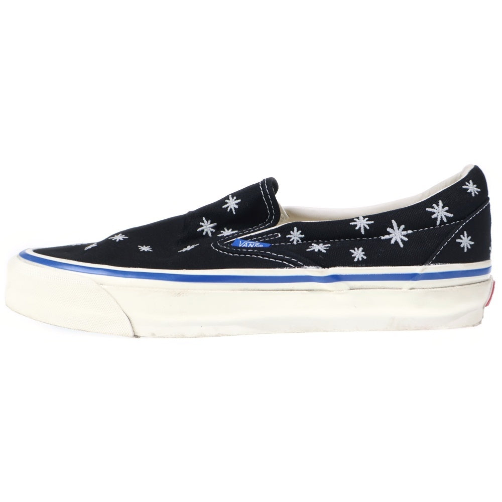 VANS(ヴァンズ) ×BETTER GIFT SHOP ×AOI INDUSTRY キャンバス ローカット スニーカー ブラック US9.5/27.5cm 507452