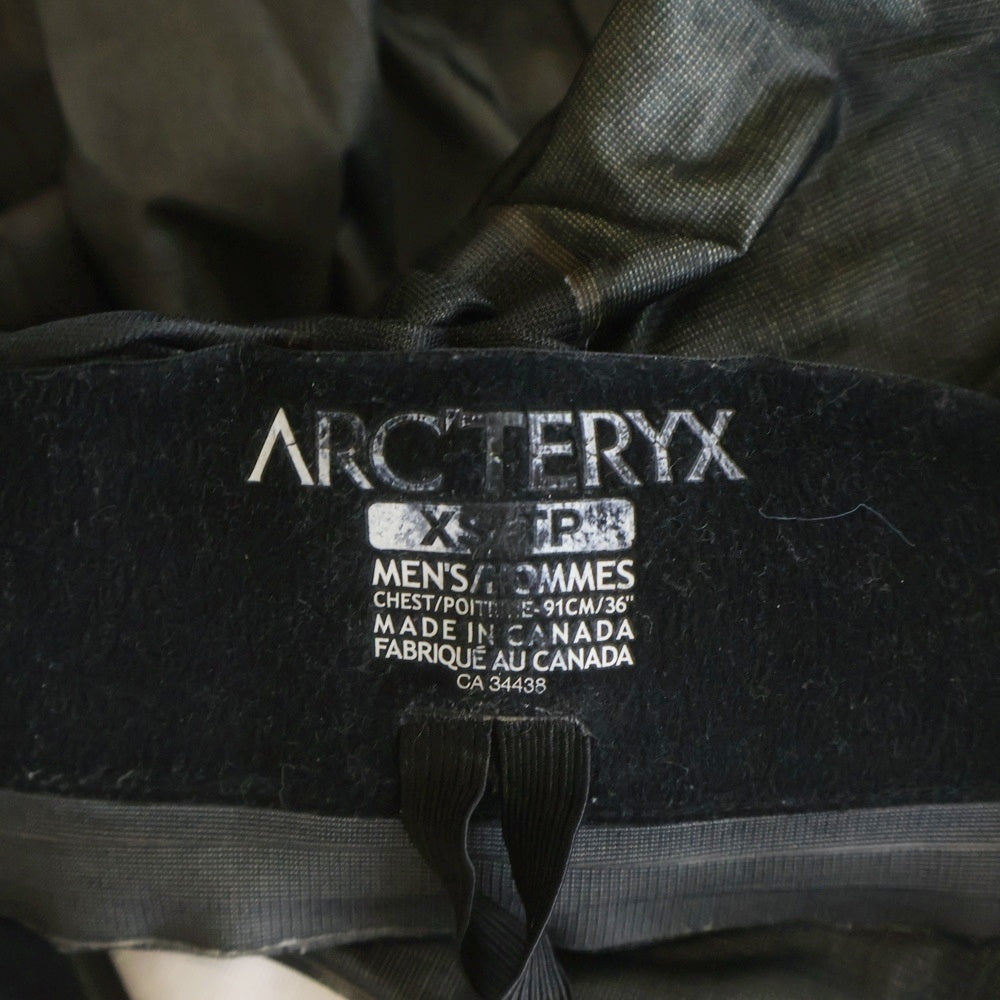ARC'TERYX(アークテリクス) LEAF Alpha LT Jacket GORE-TEX リーフ アルファ ナイロンジャケット フード付きジャケット ブラック SS000629