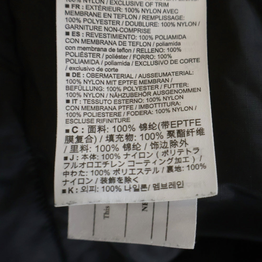 ARC'TERYX(アークテリクス) COLD WX HOODY LT JACKET リーフ コールドワックス エルティー ジャケット フード付きダウンジャケット ブラック 23689-124647