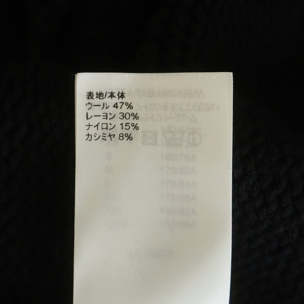 LOUIS VUITTON(ルイヴィトン) 22SS インタルシアフットボールショートスリーブニット ブラック RM221 JYB HMN66W