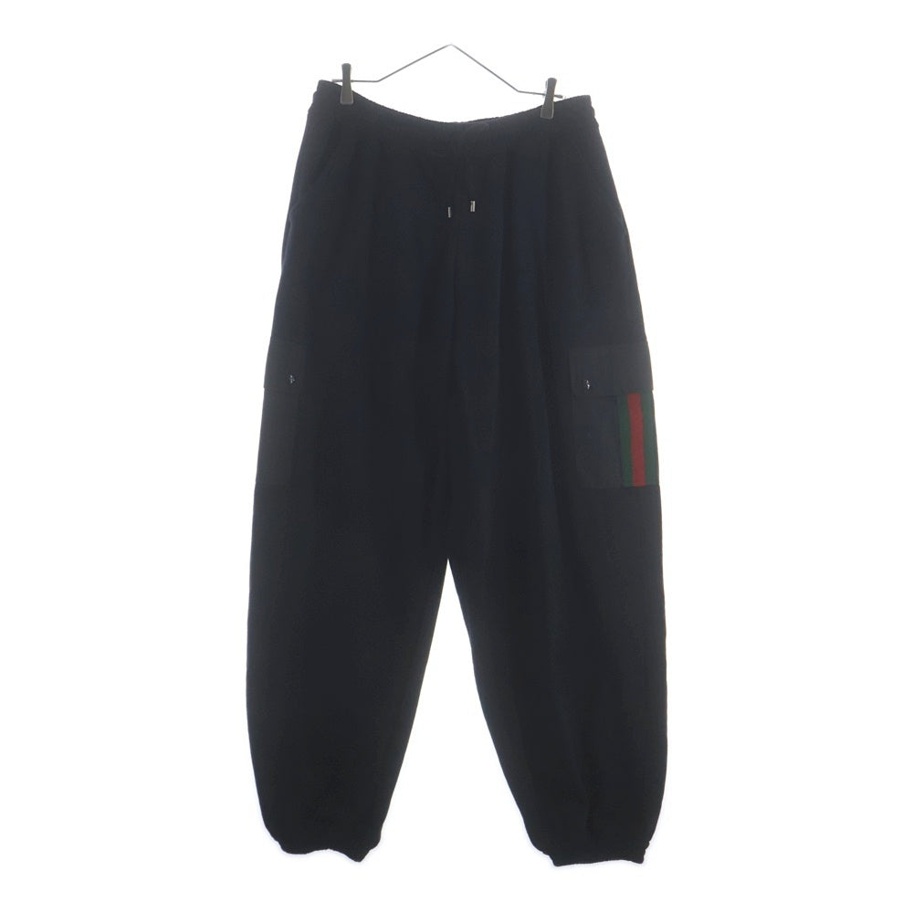 GUCCI(グッチ) Cotton Jersey Jogging Pants スウェットパンツ ブラック 752189 XJFQV