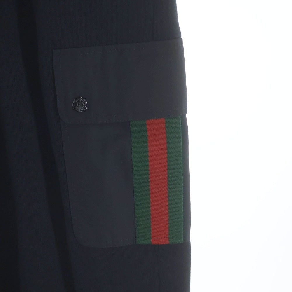 GUCCI(グッチ) Cotton Jersey Jogging Pants スウェットパンツ ブラック 752189 XJFQV