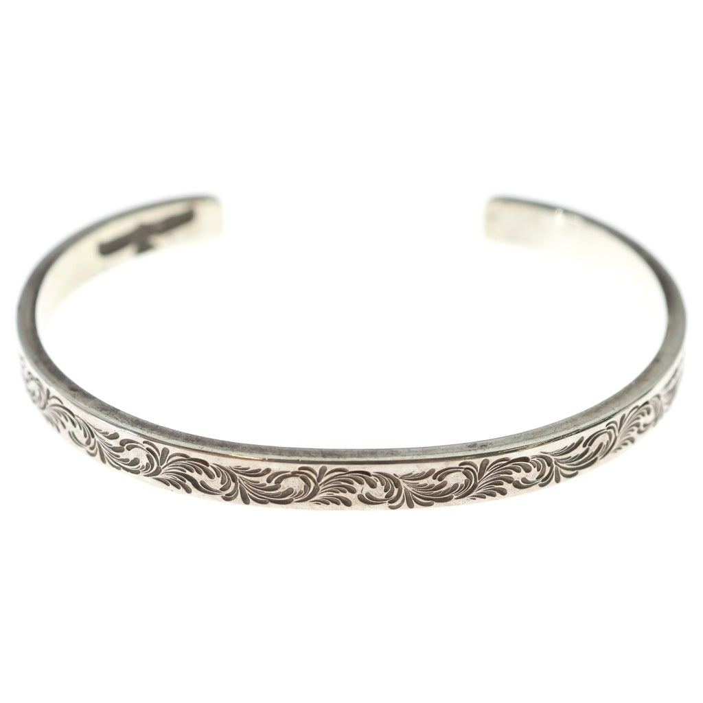 鷲見太郎(ワシミタロウ) M arabesque design 5mm bangle アラベスクデザイン バングル シルバー