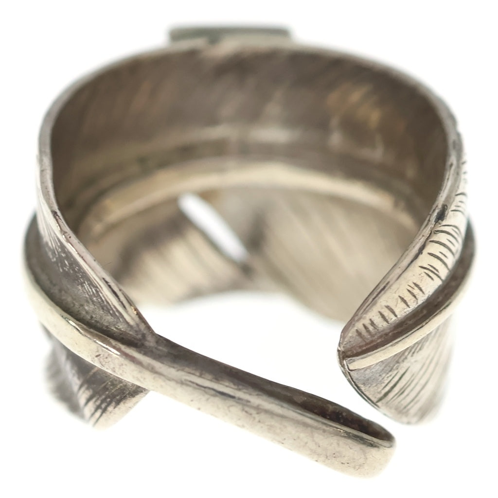 鷲見太郎(ワシミタロウ) L feather ring 01 big thunder フェザーリング ビッグサンダー 16号 シルバー