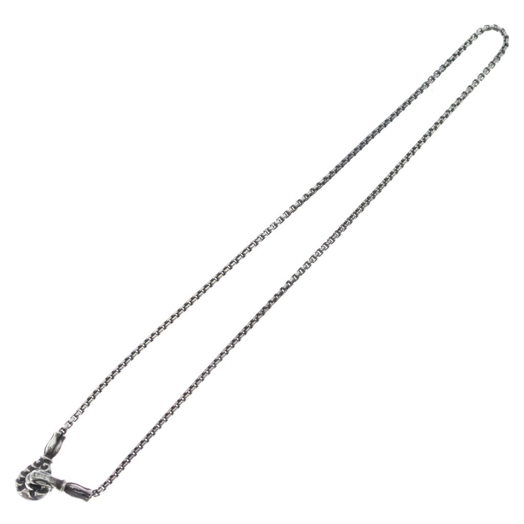 LONE ONES(ロンワンズ) Rounded Venetian Box Chain ラウンドべネチアン ボックスチェーン シルバー