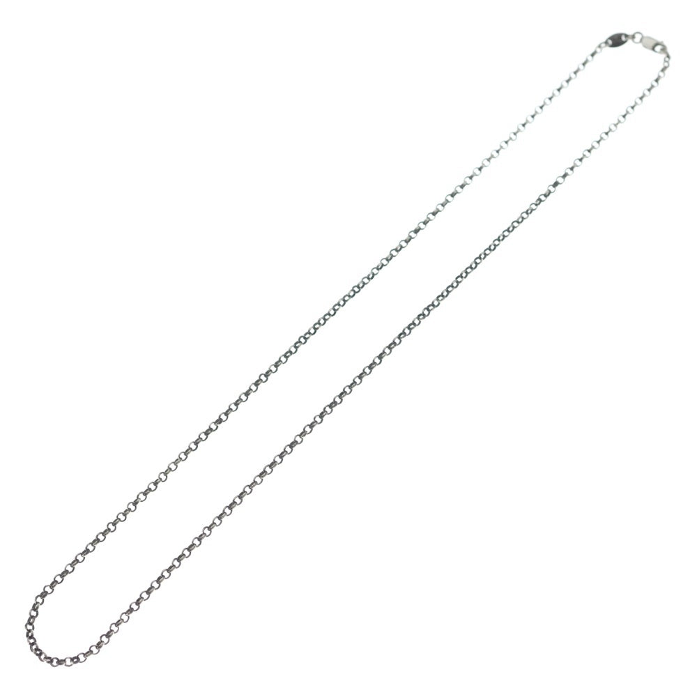 CHROME HEARTS(クロムハーツ) NECKCHAIN R18 ロールチェーンネックレス 18inch シルバー BCA083
