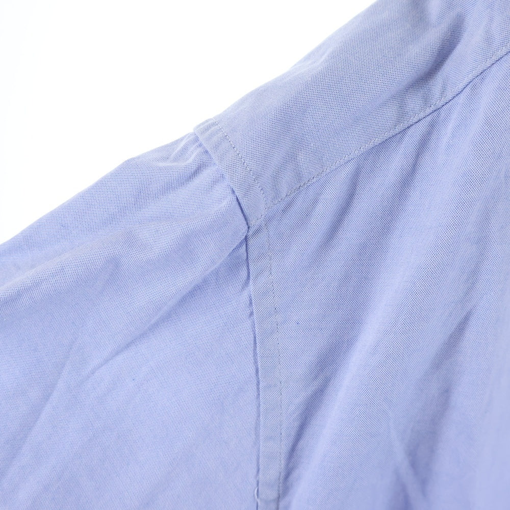 kolor(カラー) REGULAR COLLAR OXFORD SHIRT レギュラーカラー オックスフォード 長袖シャツ ロングスリーブ ライトブルー 22SCM-B07114