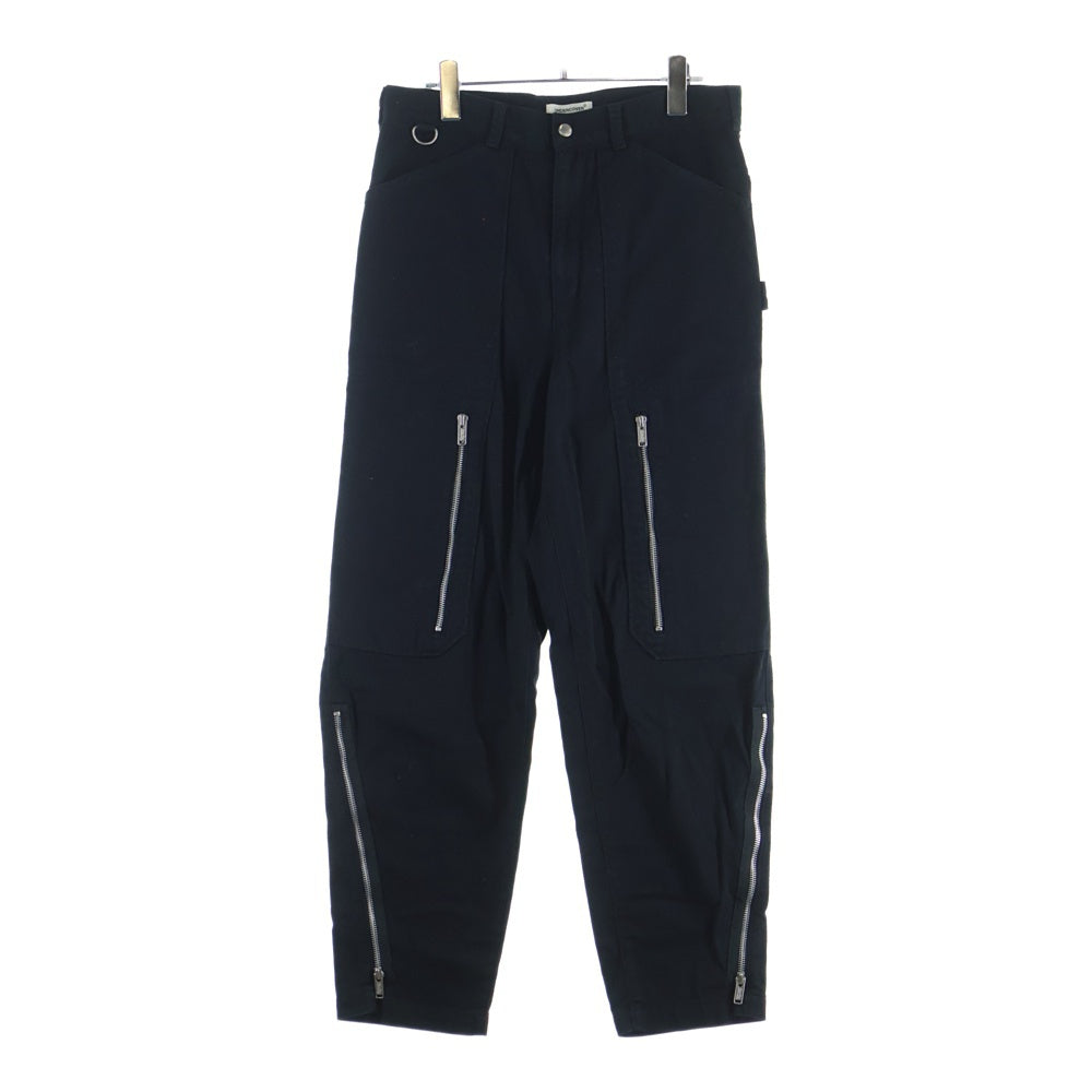 UNDERCOVER(アンダーカバー) 23AW ZIPPER WORK PANTS ジッパーワークパンツ ブラック UP2C4504