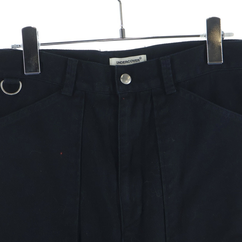 UNDERCOVER(アンダーカバー) 23AW ZIPPER WORK PANTS ジッパーワークパンツ ブラック UP2C4504