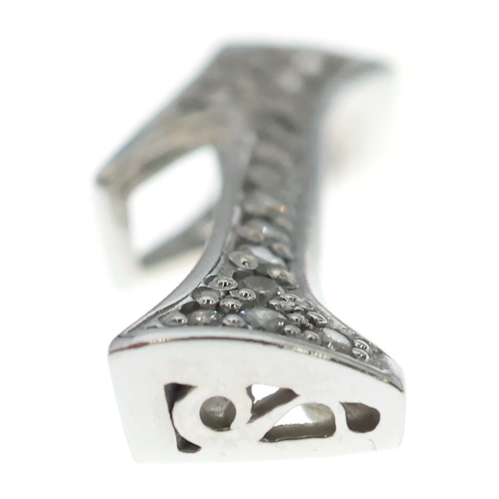 NOMBRE(ノンブル) ユキザキ ノンブル ナンバーペンダントトップ Au750WG 0.17ct レディース