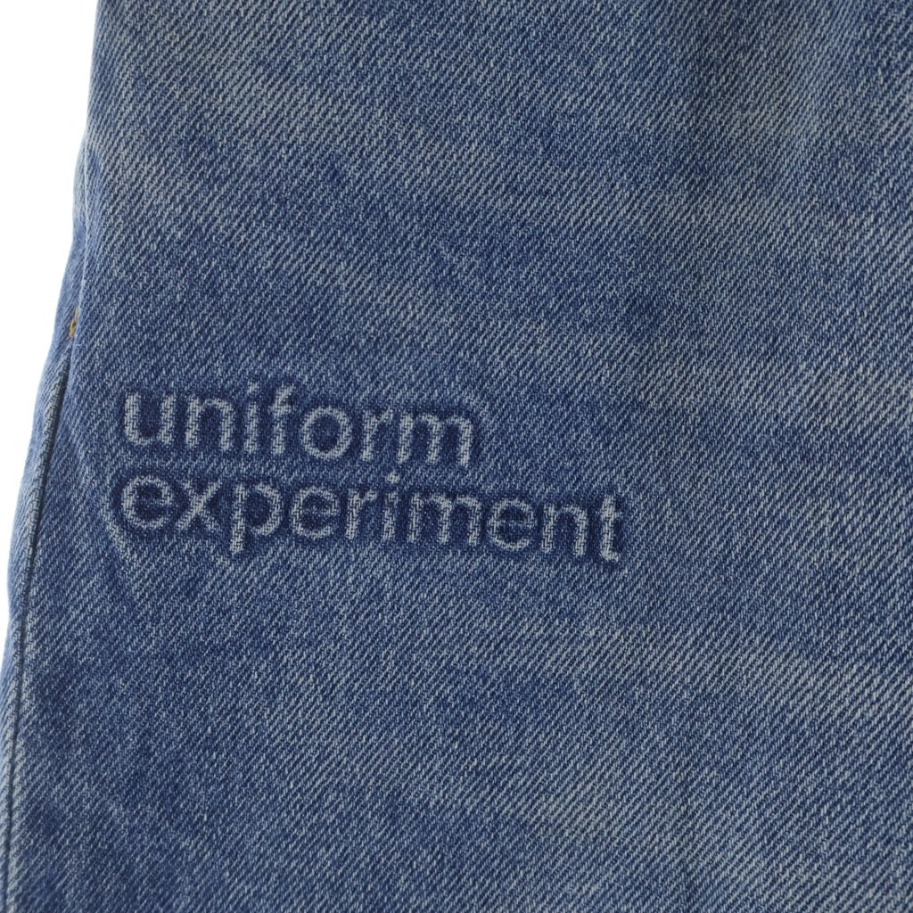 UNIFORM EXPERIMENT(ユニフォームエクスペリメント) 24AW 5ポケット ストレートデニムパンツ インディゴ UE-242037