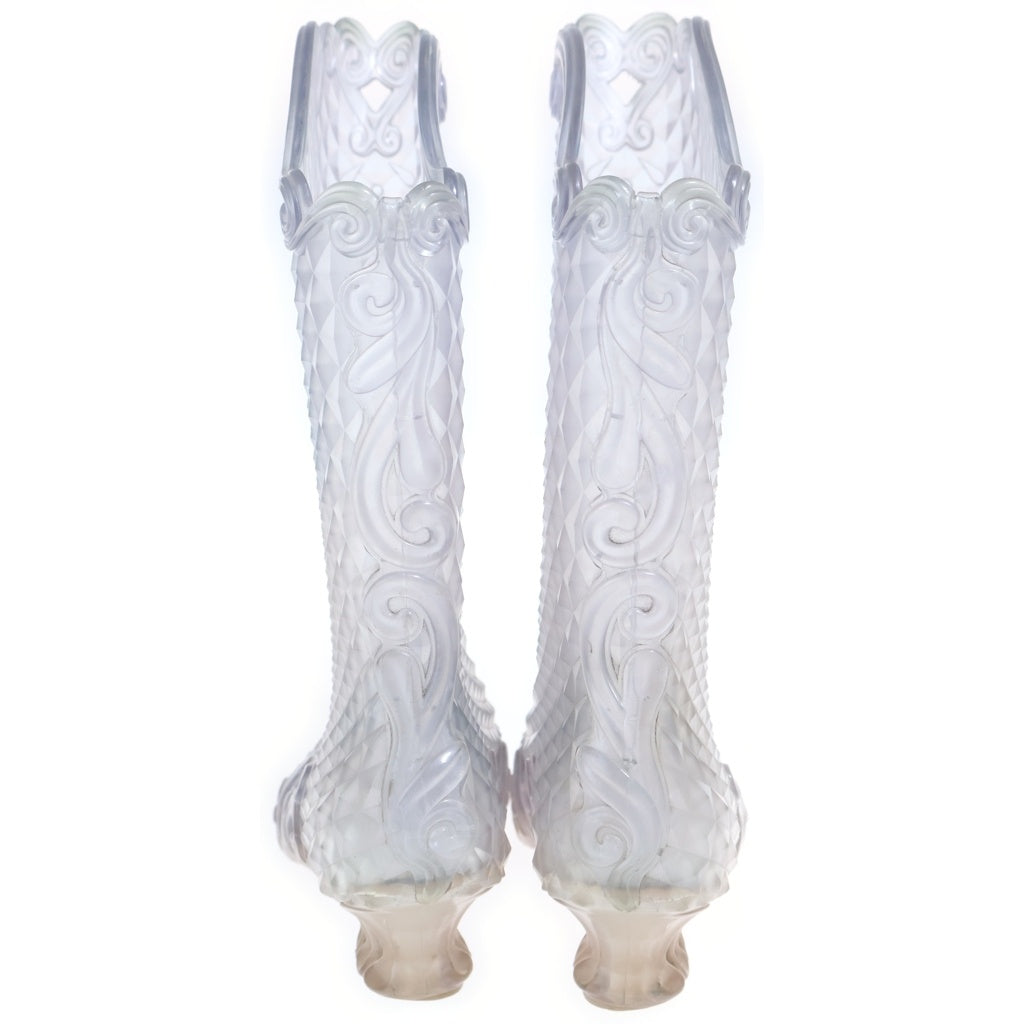 melissa(メリッサ) ×Y/PROJECT COURT BOOTS ワイプロジェクト コートブーツ レディース クリア