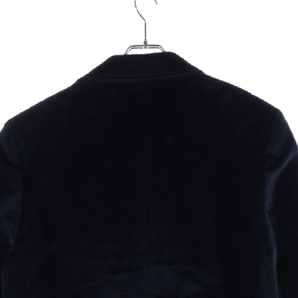 Y/PROJECT(ワイプロジェクト) Double Lapel Alpaca & Wool Coat ダブルラペル アルパカ&ウールコート ブラック