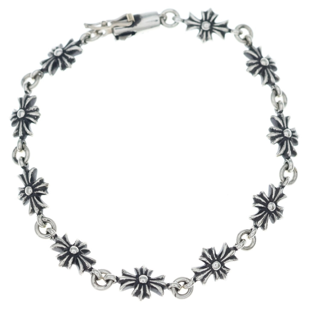 CHROME HEARTS(クロムハーツ) TNY E CH PLS タイニーE CHプラスブレスレット 10LINK シルバー BCA187