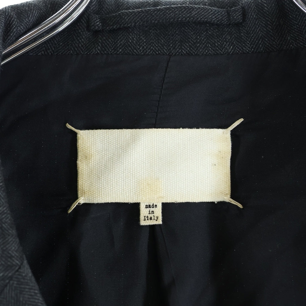 Maison Margiela(メゾンマルジェラ) 21AW 再構築 シングルテーラードジャケット ブラック S29BN0380 S53234