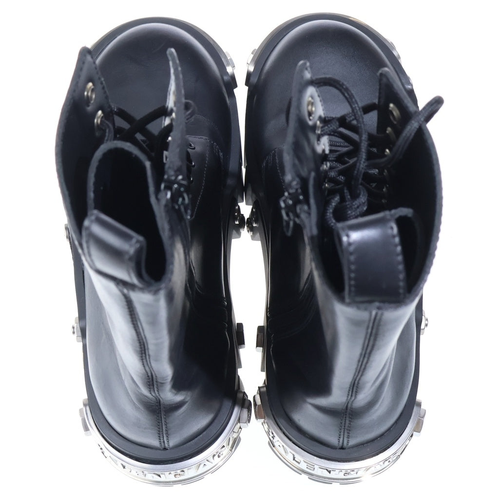BALENCIAGA(バレンシアガ) Bulldozer ブルドーザー レースアップブーツ ブラック 671554 レディース