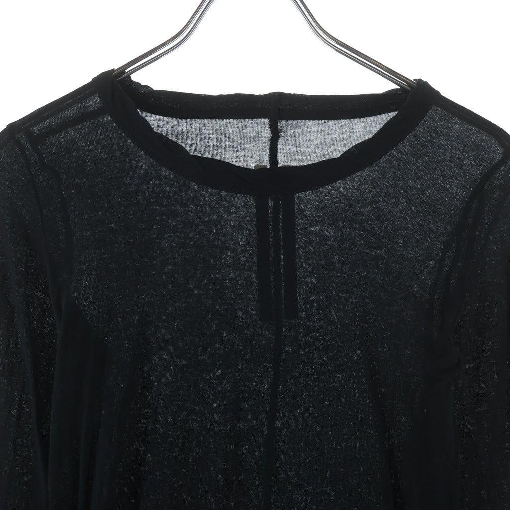 Rick Owens(リックオウエンス) テンプルリブロングスリーブTシャツ RP01F6202MR 08 レディース