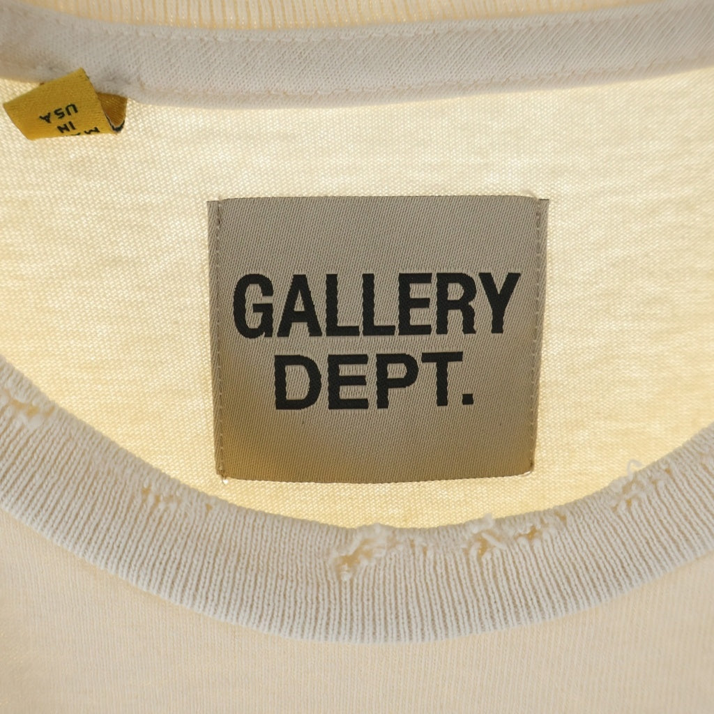 GALLERY DEPT.(ギャラリーデプト) スカルグラフィックプリント 半袖Tシャツ カットソー ホワイト