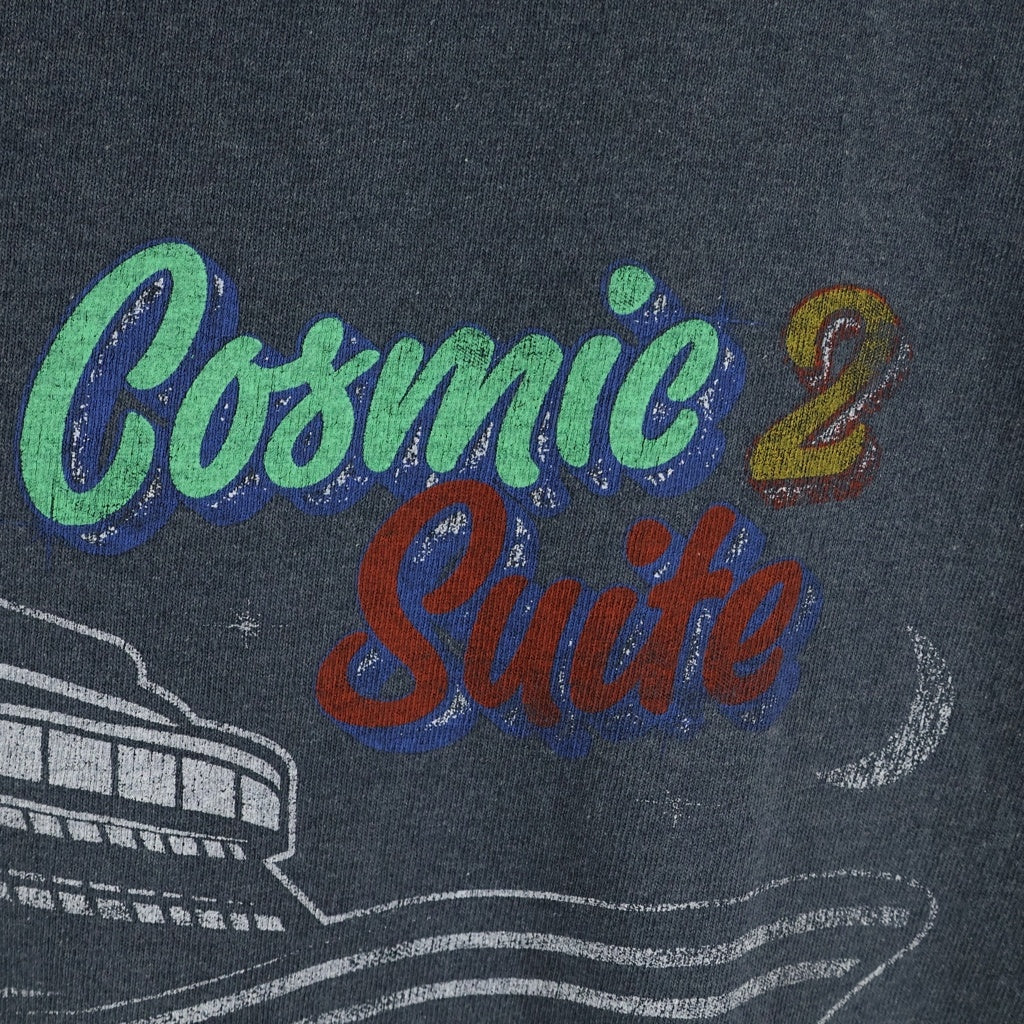 GALLERY DEPT.(ギャラリーデプト) 22SS ×Yasushi lde ヤスシイダ グラフィックプリント半袖Tシャツ カットソー ブラック