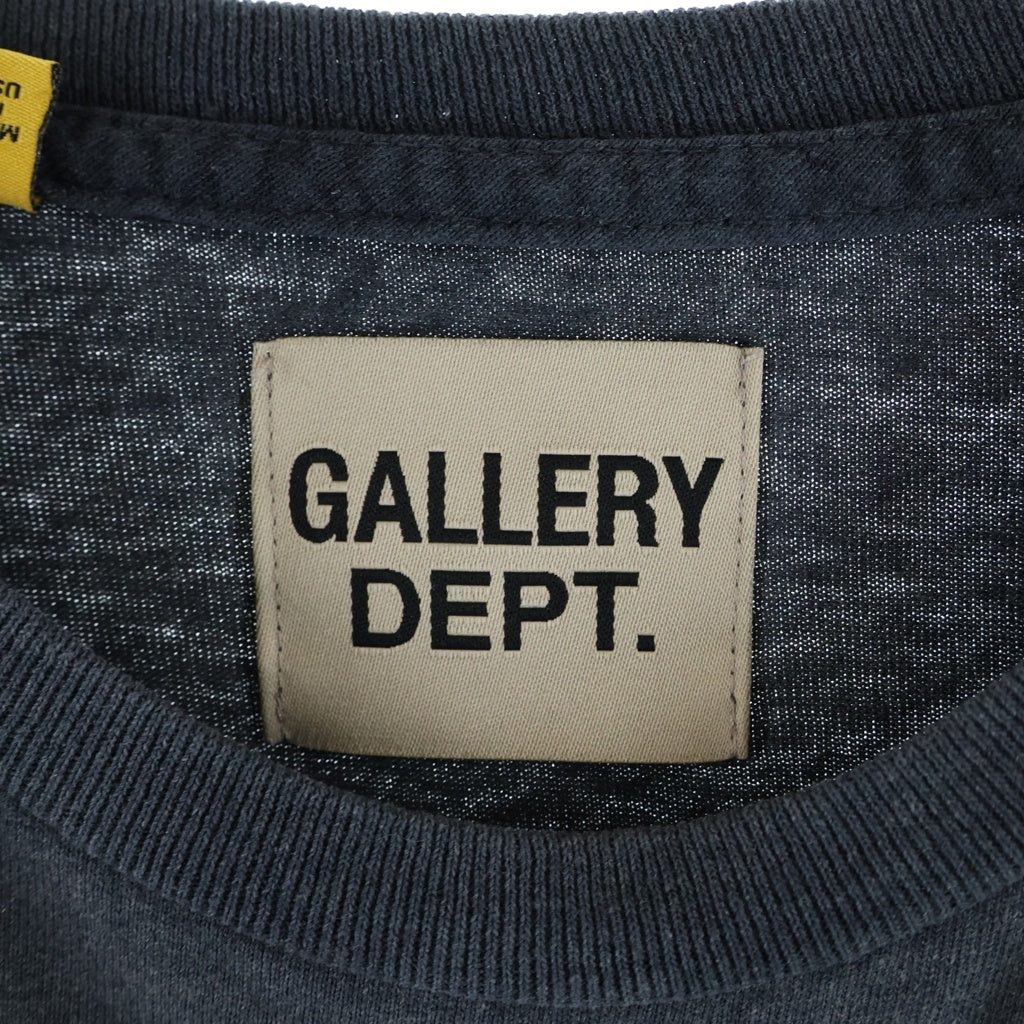 GALLERY DEPT.(ギャラリーデプト) 22SS ×Yasushi lde ヤスシイダ グラフィックプリント半袖Tシャツ カットソー ブラック